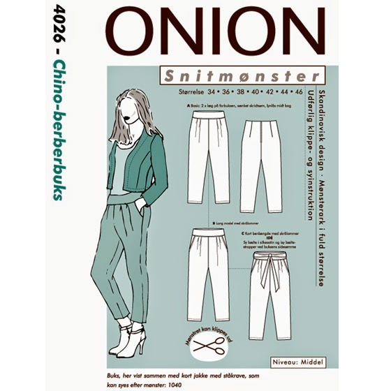 Onion 4026 Snitmønster